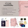image:imageBaggallini Womens Securtex Antitheft Activity Crossbody BagWoodrose