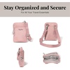 image:imageBaggallini Womens Securtex Antitheft Activity Crossbody BagWoodrose