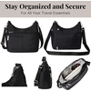 image:imageBaggallini Womens Securtex Antitheft Free Time Crossbody BagBlack