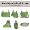 image:imageBaggallini Womens Securtex Antitheft Free Time Crossbody BagMoss