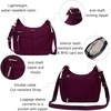 image:imageBaggallini Womens Securtex Antitheft Free Time Crossbody BagMulberry