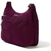 image:imageBaggallini Womens Securtex Antitheft Free Time Crossbody BagMulberry