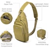 image:imageBaggallini womens Baggallini Central Park Sling  12x7 Sling Crossbody Bag With Convertible Adjustable Shoulder StrapSage Twill