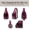 image:imageBaggallini womens Central Park SlingMulberry Gloss Ripstop