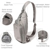 image:imageBaggallini womens Central Park SlingSteel Grey Twill