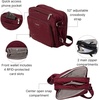 image:imageBaggallini womens Modern Camera BagDark Cherry