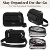 image:imageBaggallini womens Modern Double Zip CrossbodyBlack
