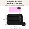 image:imageBaggallini womens Modern Double Zip CrossbodyBlack
