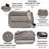 image:imageBaggallini womens Modern Double Zip CrossbodySterling Shimmer