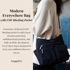 image:imageBaggallini womens NEW  Modern Everywhere Bagg EMF Blocking PocketBlack