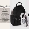 image:imageBaggallini womens New Classic Heritage With Rfid Phone Wristlet All Day Backpack Black One Size USBlack
