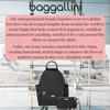 image:imageBaggallini womens New Classic Heritage With Rfid Phone Wristlet All Day Backpack Black One Size USBlack