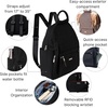 image:imageBaggallini womens New Classic Heritage With Rfid Phone Wristlet All Day Backpack Black One Size USBlack Cheetah Emboss