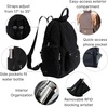 image:imageBaggallini womens New Classic Heritage With Rfid Phone Wristlet All Day Backpack Black One Size USBlack Faux Shearling