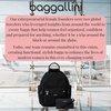 image:imageBaggallini womens New Classic Heritage With Rfid Phone Wristlet All Day Backpack Black One Size USBlack Faux Shearling