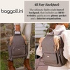 image:imageBaggallini womens New Classic Heritage With Rfid Phone Wristlet All Day Backpack Black One Size USDark Cherry