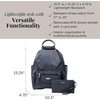 image:imageBaggallini womens New Classic Heritage With Rfid Phone Wristlet All Day Backpack Black One Size USFrench Navy