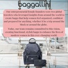 image:imageBaggallini womens New Classic Heritage With Rfid Phone Wristlet All Day Backpack Black One Size USFrench Navy
