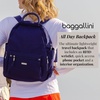 image:imageBaggallini womens New Classic Heritage With Rfid Phone Wristlet All Day Backpack Black One Size USNavy