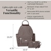 image:imageBaggallini womens New Classic Heritage With Rfid Phone Wristlet All Day Backpack Black One Size USSterling Shimmer