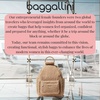 image:imageBaggallini womens New Classic Heritage With Rfid Phone Wristlet All Day Backpack Black One Size USTaupe Faux Shearling