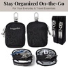 image:imageBaggallini womens On the Go Mini PouchBlack Cheetah Emboss