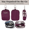 image:imageBaggallini womens On the Go Mini PouchMulberry