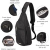 image:imageDaily Sling  Lightweight 126x75 Sling Crossbody Bag with Convertible Adjustable Shoulder StrapBlack