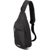 image:imageDaily Sling  Lightweight 126x75 Sling Crossbody Bag with Convertible Adjustable Shoulder StrapBlack
