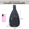 image:imageDaily Sling  Lightweight 126x75 Sling Crossbody Bag with Convertible Adjustable Shoulder StrapFrench Navy