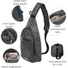 image:imageDaily Sling  Lightweight 126x75 Sling Crossbody Bag with Convertible Adjustable Shoulder StrapMidnight Blossom Print