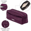 image:imageLong Pocket Cosmetic  Lightweight 78x 31x21 Makeup Bag  Travel Essentials Makeup OrganizerMulberry