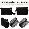 image:imageSecurtex AntiTheft Stash Crossbody  925x 625 Travel Safe Bag wLocking ZippersBlack