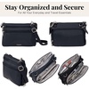image:imageSecurtex AntiTheft Stash Crossbody  925x 625 Travel Safe Bag wLocking ZippersFrench Navy