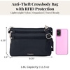 image:imageSecurtex AntiTheft Stash Crossbody  925x 625 Travel Safe Bag wLocking ZippersFrench Navy