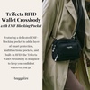 image:imageTrifecta Crossbody EMF Blocking PocketBlack