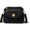 image:imageBaggallini Calais Crossbody Bags for Women 10x7 Lightweight WaterResistant Travel Purse RFID amp Interior OrganizationBlack  Gold Hardware