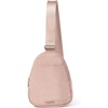 image:imageBaggallini Double Zip Mini SlingBlush Shimmer