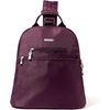 image:imageBaggallini Essential Mini Backpack Purse for Women  Builtin RFID Card Holder  Convertible Sling Bag with Adjustable Shoulder StrapMulberry