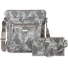 image:imageBaggallini Go Bagg with RFID Phone WristletTan Python