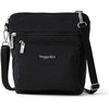 image:imageBaggallini Modern Pocket Crossbody Bag for Women 85x85 Handbag Purse with RFID Lightweight WaterResistantBlack