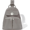 image:imageBaggallini Naples Convertible Backpack  Travel Sling Crossbody  12 Nylon Handbag wRFID amp Padded Tablet SleeveSterling Shimmer
