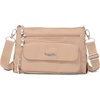 image:imageBaggallini Original Everyday 11x75 Crossbody Bags Rfid Protected Lightweight Nylon Zippered Travel PurseBeach