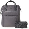 image:imageBaggallini Soho Backpack  Travel Laptop Backpack for Women  Lightweight WaterResistant Luggage Bag BlackSmokeFaux Python