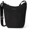 image:imageBaggallini Swift Mini Crossbody Bag for Women  45x7 Small Travel Purse with Crossbody Strap and RFIDBlite Black