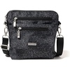 image:imageBaggallini Womens Lets Escape Crossbody BagMidnight Blossom Print