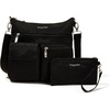image:imageBaggallini Womens Modern Everywhere Slim CrossbodyBlack Cheetah Emboss