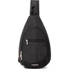 image:imageDaily Sling  Lightweight 126x75 Sling Crossbody Bag with Convertible Adjustable Shoulder StrapBlack