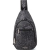image:imageDaily Sling  Lightweight 126x75 Sling Crossbody Bag with Convertible Adjustable Shoulder StrapMidnight Blossom Print