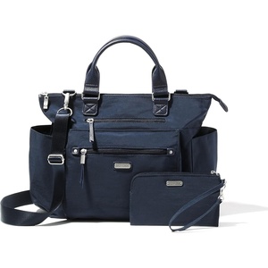 image:image3in1 Convertible Backpack Tote Handbag  15x12 Lightweight Travel Bag w RFID Phone WristletFrench Navy